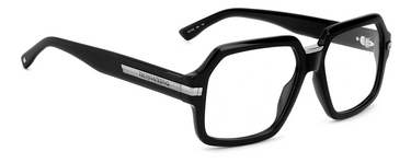 Men Premium Dsquared2 Eyeglasses: D2 0162 - Black(2) - SpecSMART Eye Clinic (Diagonal View)
